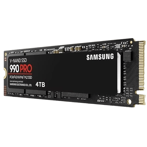 4TB Samsung 990 Pro M.2 2280 PCI Express 4.0 x4 NVMe Solid State Drive